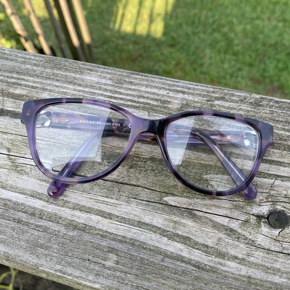 SOLD💲Coach Glasses Frames HC6153 lavender purple tortoise 51[]17 140 - Picture 7 of 14